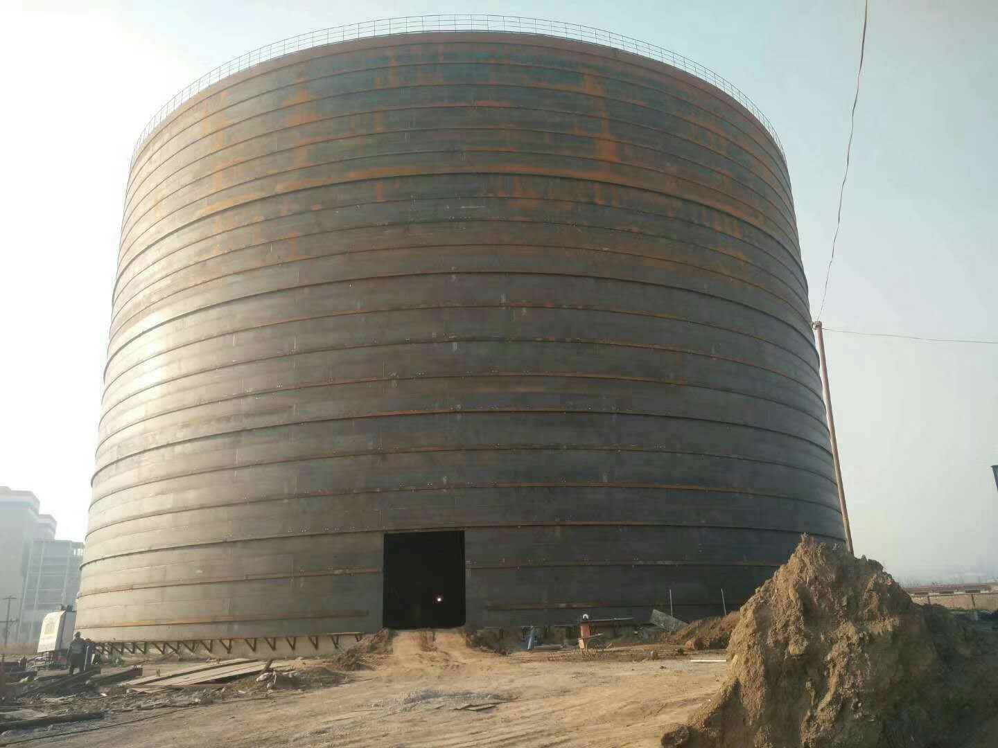 文圣承建大型钢板库的好处及原理