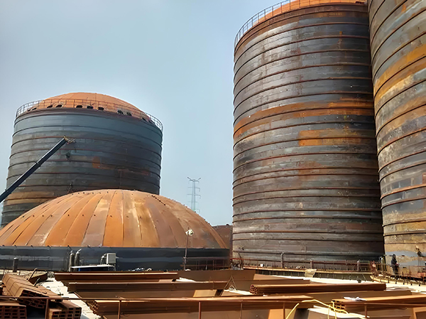 文圣焦粉钢板仓